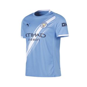 CAMISETA PUMA MANCHESTER CITY FC HOME FUTBOL CLT/BCO/AZ HOMBRE