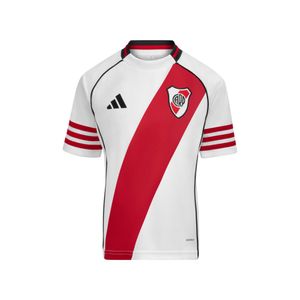 CAMISETA ADIDAS RIVER PLATE TITULAR FUTBOL BCO/RJO NIÑO