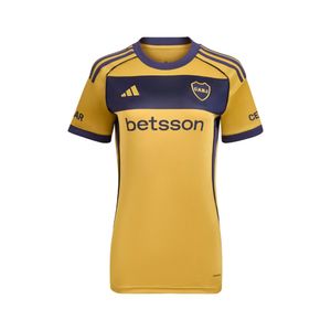 CAMISETA ADIDAS BOCA JUNIORS ALTERNATIVA FUTBOL AMLL/MNO MUJER