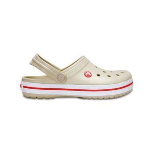 CROCS CROCBAND BEIGE/RSA MUJER