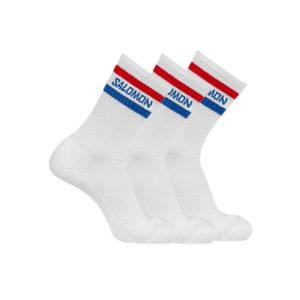 MEDIAS SALOMON 365 CREW M X3 BCO T/RJO/CTE