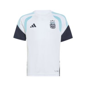 REMERA ADIDAS AFA TR FUTBOL BCO/AZ/CLT T/CLT NIÑO